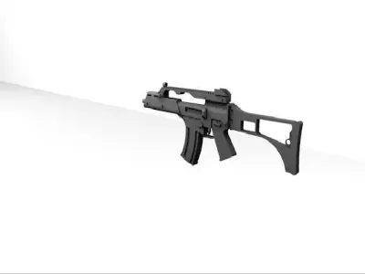 HK G- 36  Low-poly 3D model