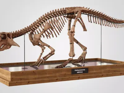 Psittacosaurus 3D model