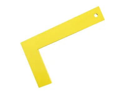  Corner ruler CARTOON  3D model