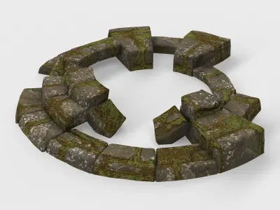 stone base 03  3D model
