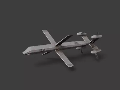 HX-2 Drone  3D model