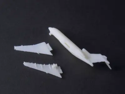 Boeing 727-100 3D print model