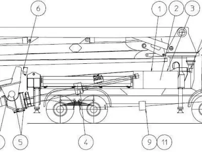 Concrete pump control panel Free 3D model