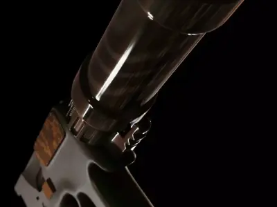 MP9  Assault Rifle Gun 3D model