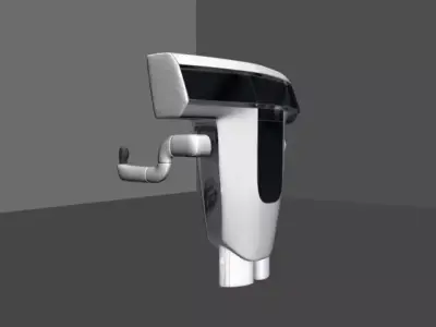 jetpack electric shaver 3D model