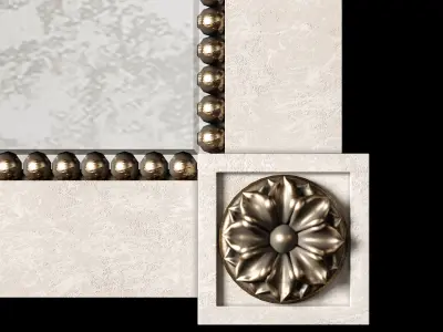 BRADBURN HOME WALL MIRROR 3D model