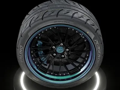 Valino Pergea 08RS 285 35 R18 97W XL 3D model