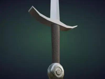 Arming sword 3D model