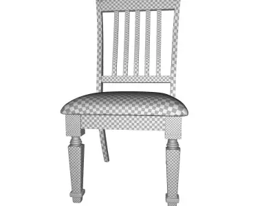 Tomas Dining Chair 3D model