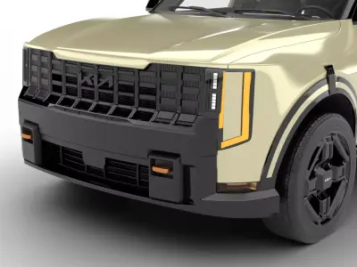 Kia Telluride X-Pro SX 2027 3d model 3D model