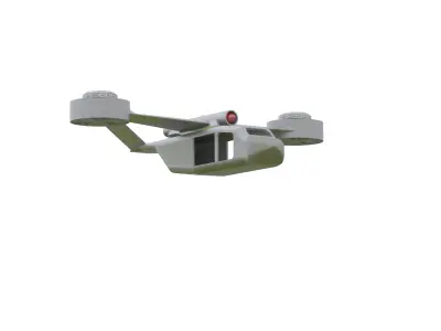 PURE  Kael Tor Light Utility VTOL Multipart 3D Print Free 3D print model