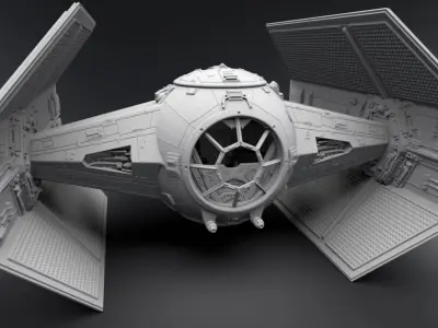 Tie  Advanced Scale model 3D print model