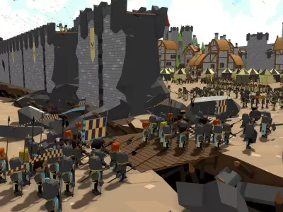 Lowpoly medieval asset Free low-poly 3D model