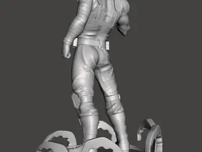 Winter Soldier 3d model for 3d printing 3D print model