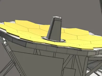 JWST 3D model
