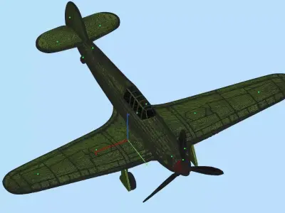 Hawker Hurricane 3D print model purchase
