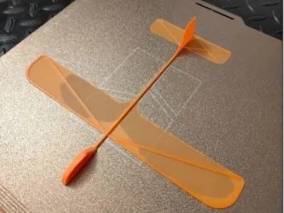Plane glider 3D print model