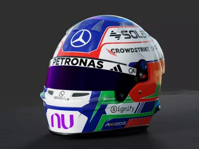 F1 Kimi Antonelli Helmet 2026 3D model