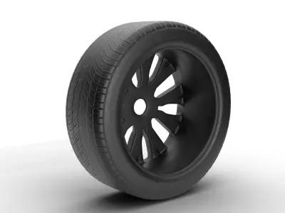 Wheel 3d model 3D model purchase