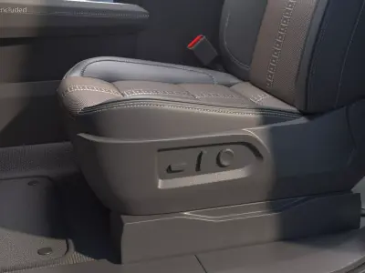 Vehicle Interior Seat with Cushion Padding 3D model