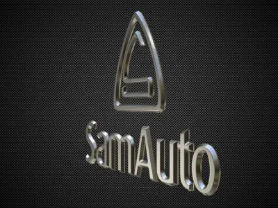 sam auto logo 3D model