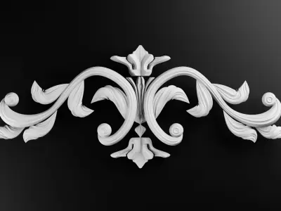 Ornament Element  Free 3D model