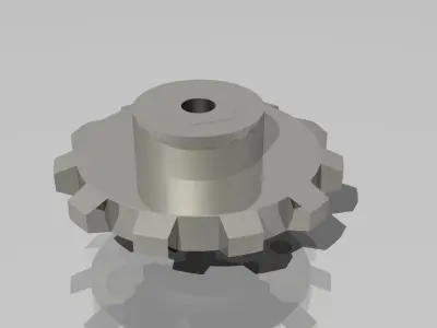 Machinery Gears Free 3D model