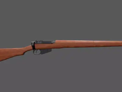 Lee Einfield WW2 Weapon Low-poly 3D model