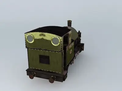 Eco Rail NGauge Edward Thomas Sidings junk Old Steam Days Free 3D model