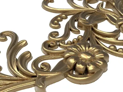  decorative pattern ready for 3D printing 3D model