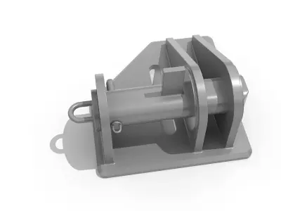 Smit Towing Bracket 3D model