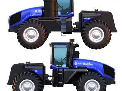 newholland t9 700 smarttrax 3D model