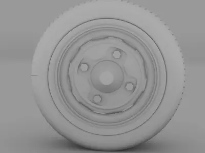 Generic Wheel 3D model