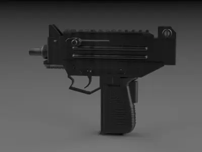 UZI PRO PUBG - GUN 3D model