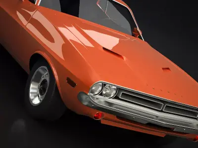 Challenger 1971 3D model