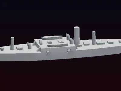 Ironclad Sete de Setembro 3D print model