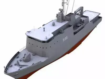 Offshore Patrol Vessel - 01 - 3D model