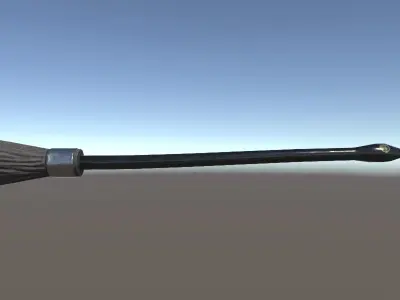 Nimbus 2001 Low-poly 3D model