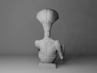 ET loosely based of the Movie 3D print model