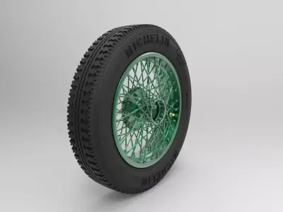 Wheel Bentley 4 5 Litre Blower  3D model