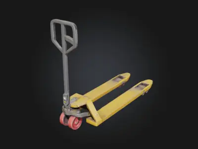 Pallet Jack  Industrial Mobility in Compact Form 3D model
