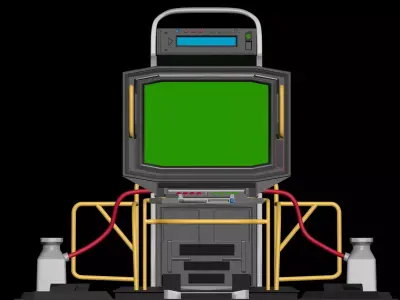 Industrial Computer 3D model