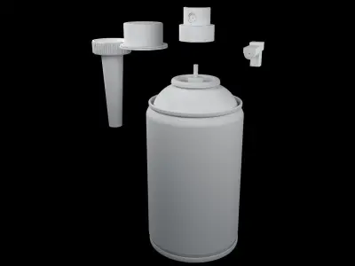 Spray Can 3D model