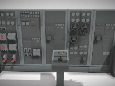 Low Switchboard Pack Low-poly 3D model