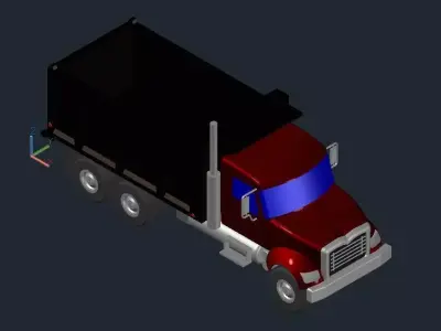 Dump Truck 3D model buy