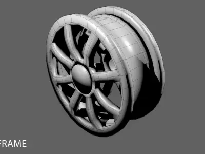 Wheel Rim 7 3D model