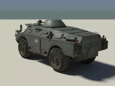 BRDM-2 3D model