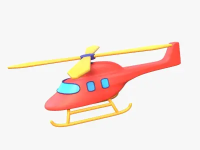 Helicopter 3D model from CGTrader