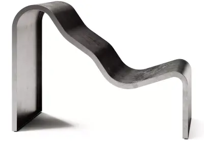 Muuto Dream View Bench 3D model