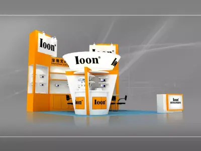 Exhibition - Area -6X6-3DMAX2009-43 3D model